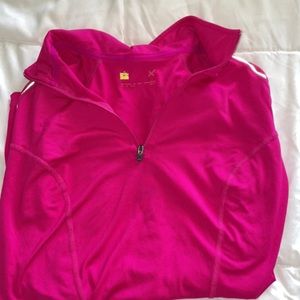 Two pink athletic tops